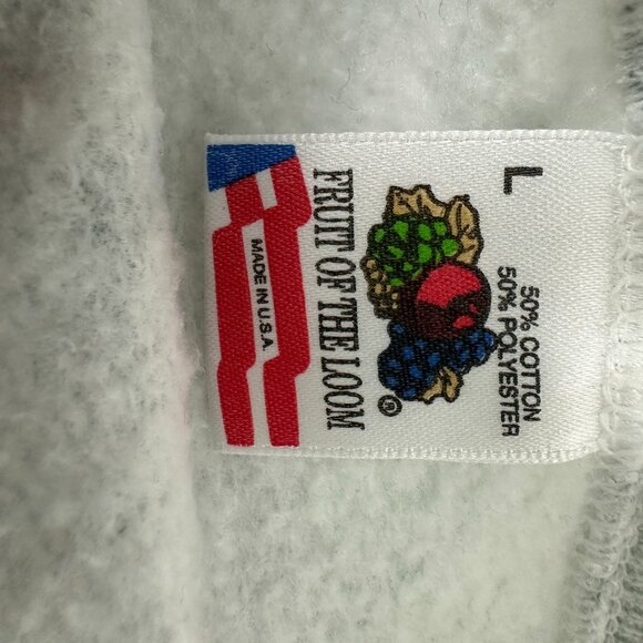 Fruit Of The Loom Vintage Heart Of The Country Sweatshirt Size L USA - Picture 4 of 5